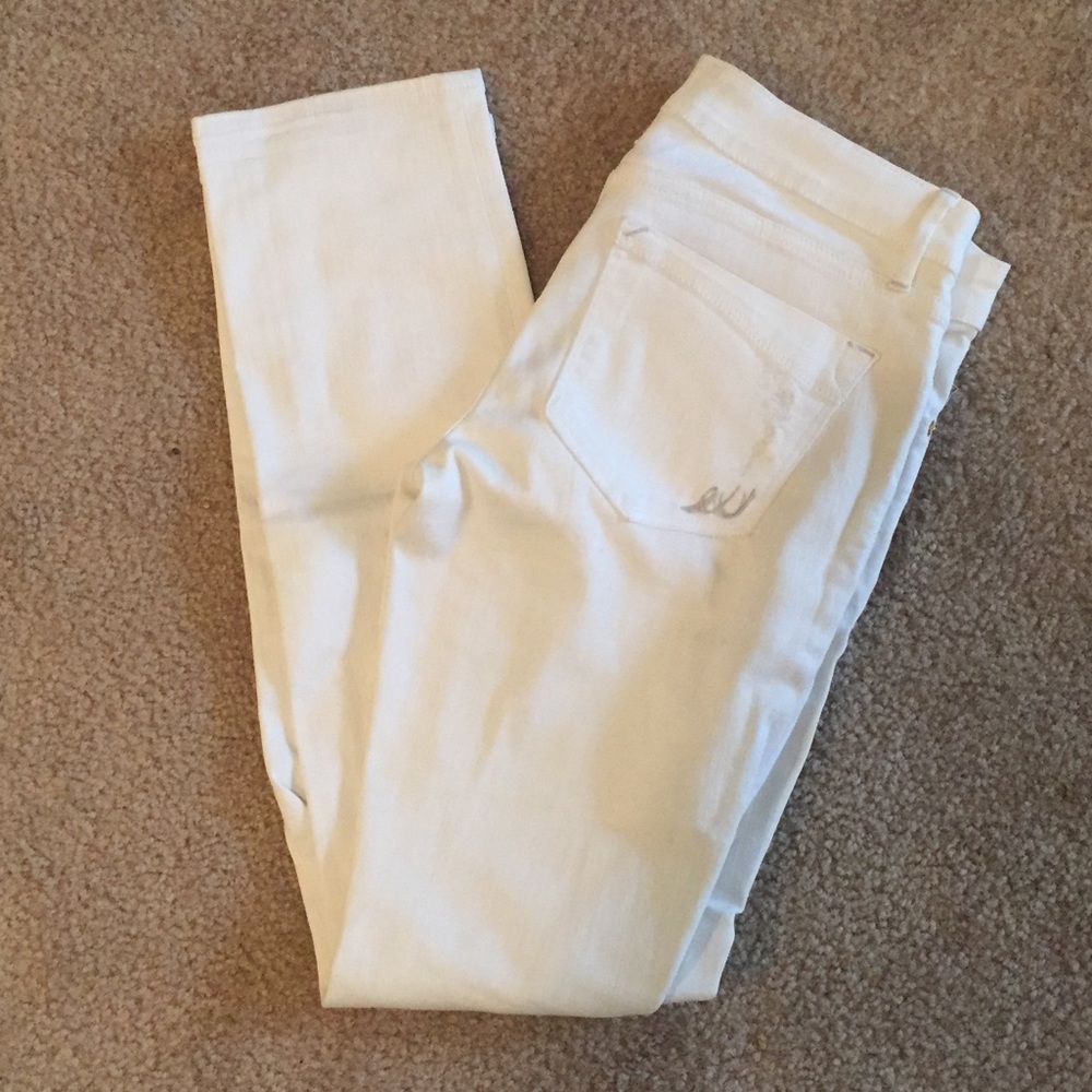 White jeans